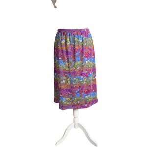 Bentley Arbuckle Floral Midi Skirt – Size 6 (Y2K)